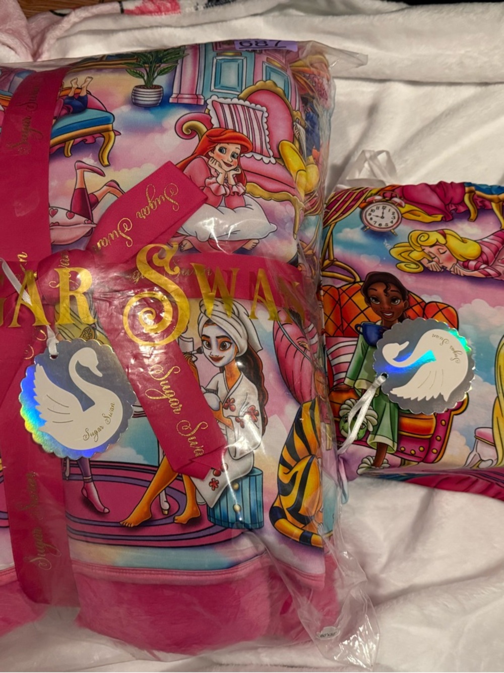 Sugar Swan Princess Sleepover Bamboo Bundle *Brand New*